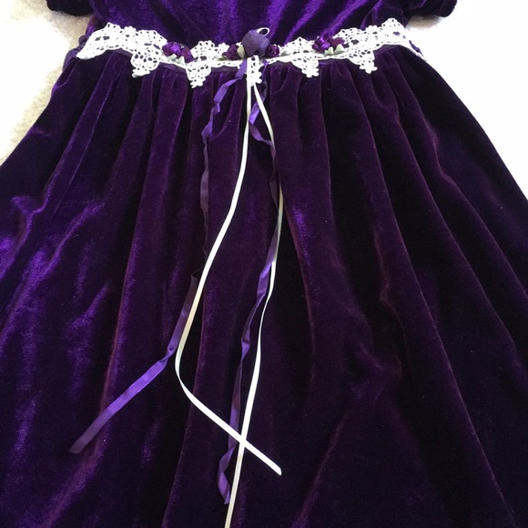 ✨HP✨ EUC gorgeous Rare Editions velvet dress - Picture 6 of 8